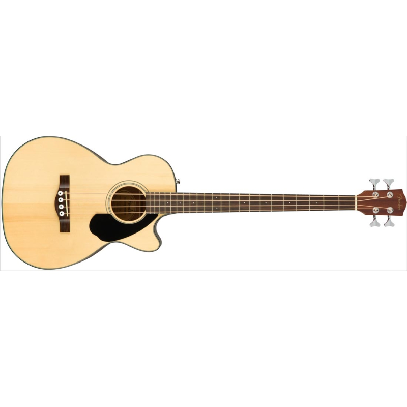 Fender CB60SCE Natural basgitaar