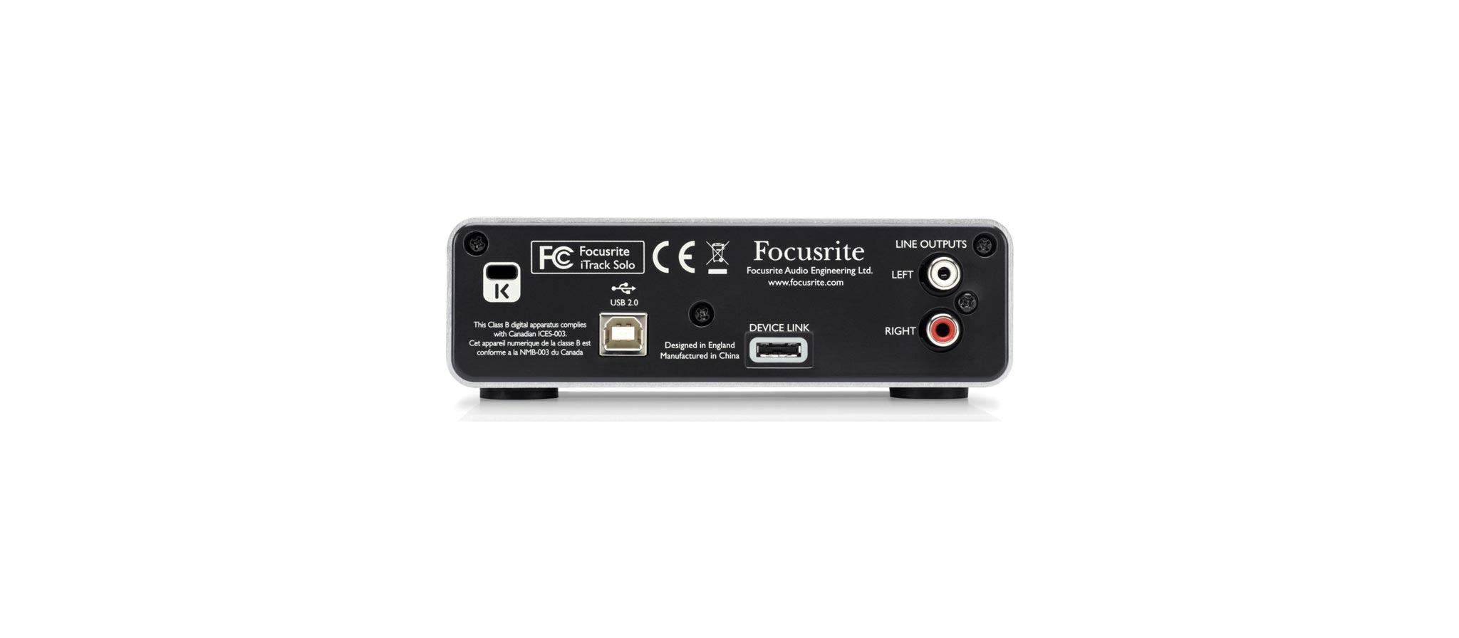 Focusrite iTrack Solo | Audio interface voor Ipad | Dijkman Muzi