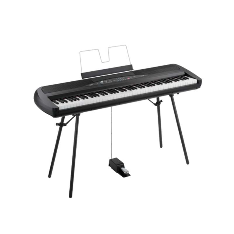 Korg SP280 Black inclusief onderstel