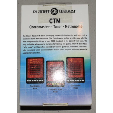 Planet Waves CTM chordmaster tuner metronome