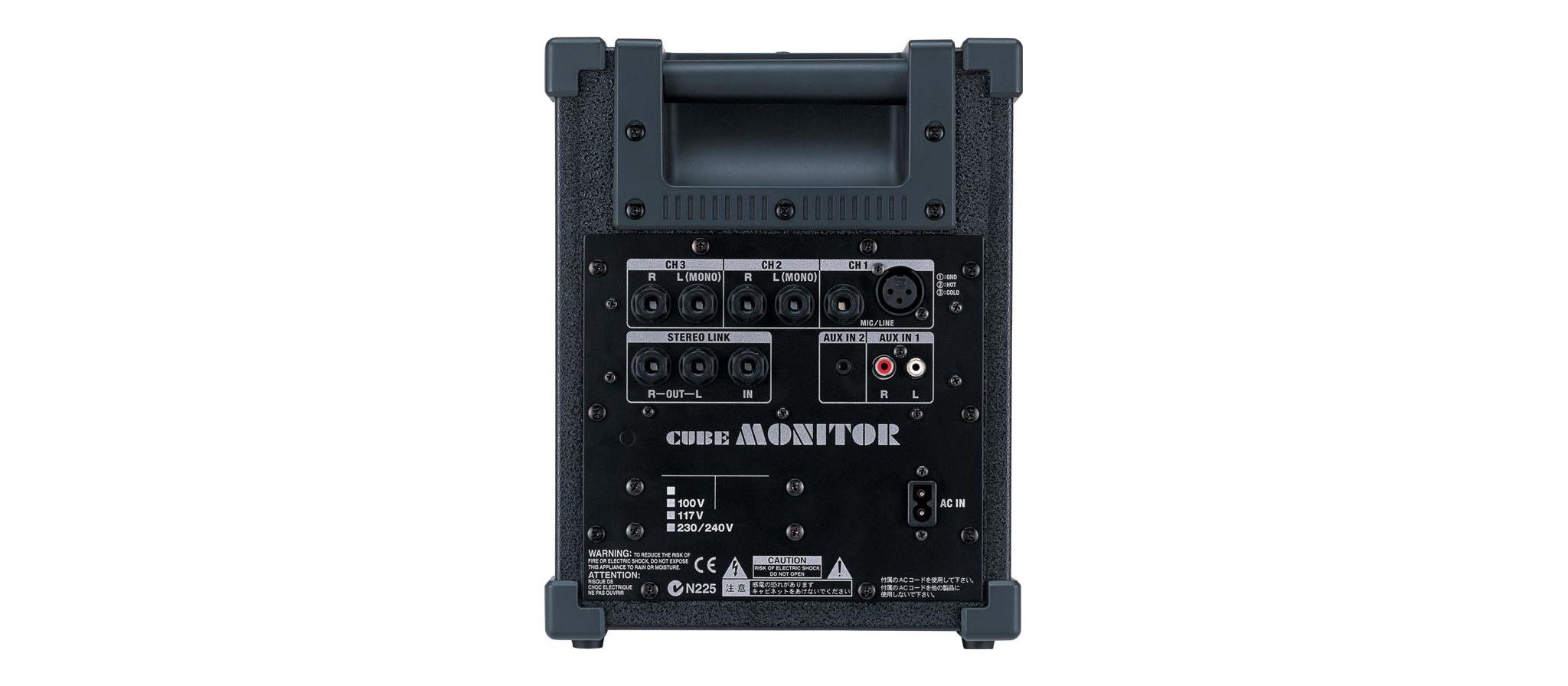 Roland CM30 Monitor | 30 Watt zwarte monitor | Dijkman Muziek