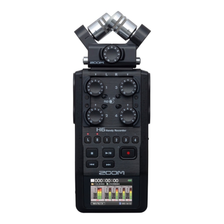 Zoom H6 Black Handy Recorder