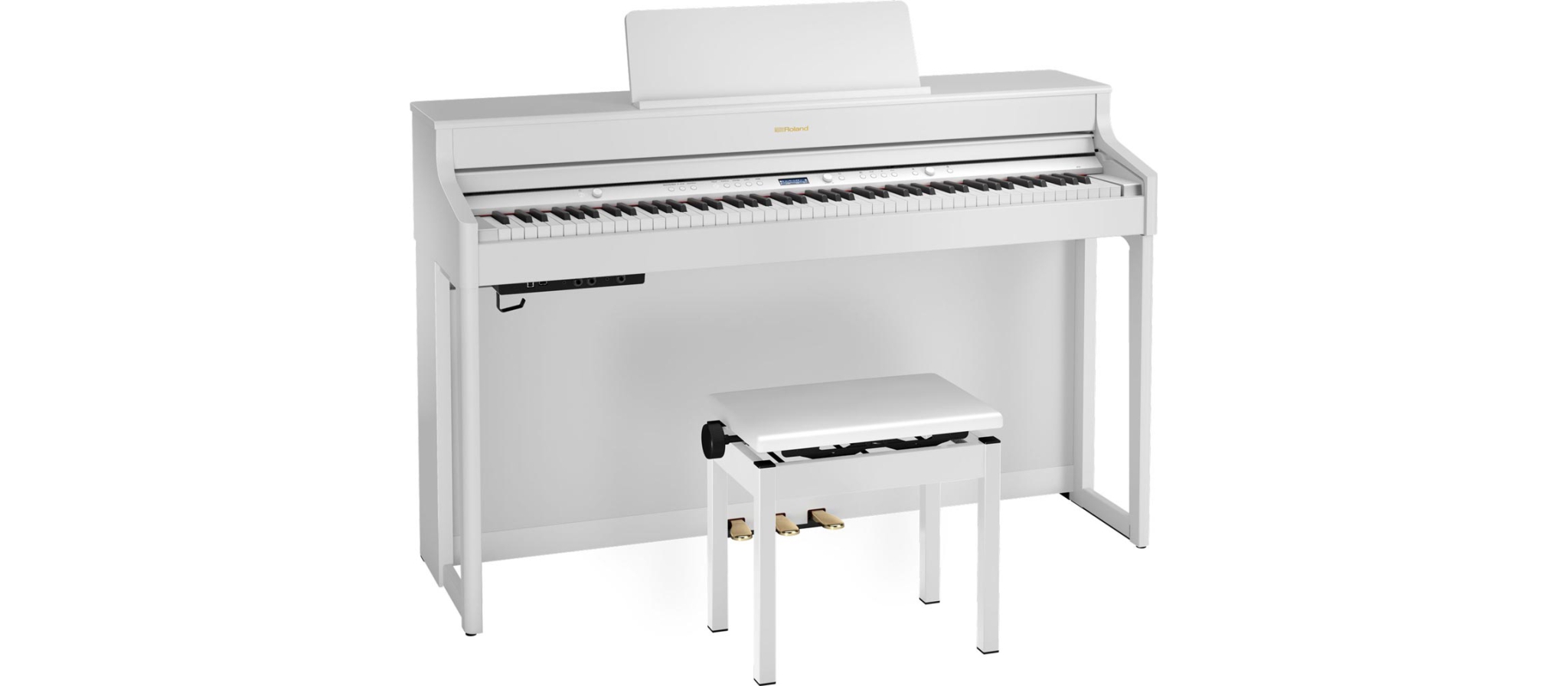Roland HP702 WH White Digitale Home piano Dijkman Muziek