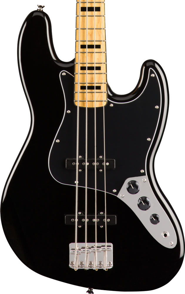 Squier Classic Vibe 70s Jazz Bass MN Black