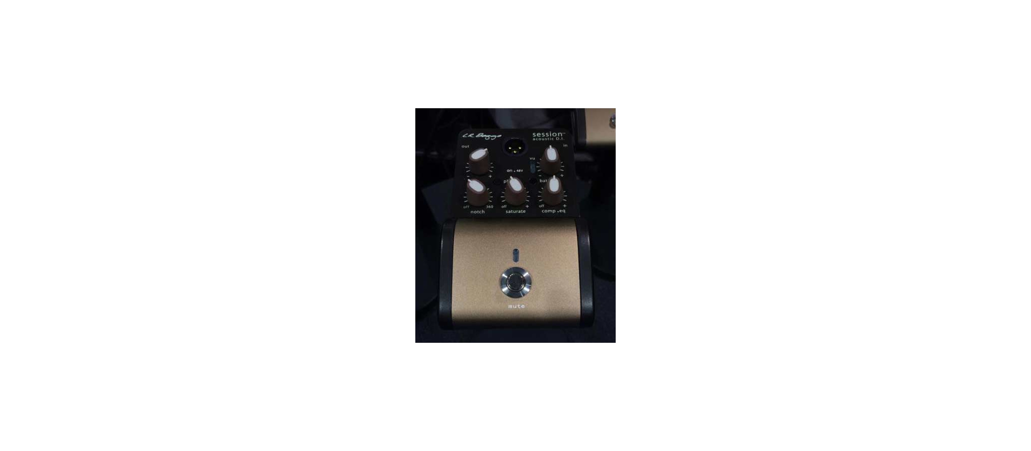 L.R. Baggs Session Acoustic DI　アコギ DI Session DI Acoustic Guitar Preamp + DI — LR Baggs
