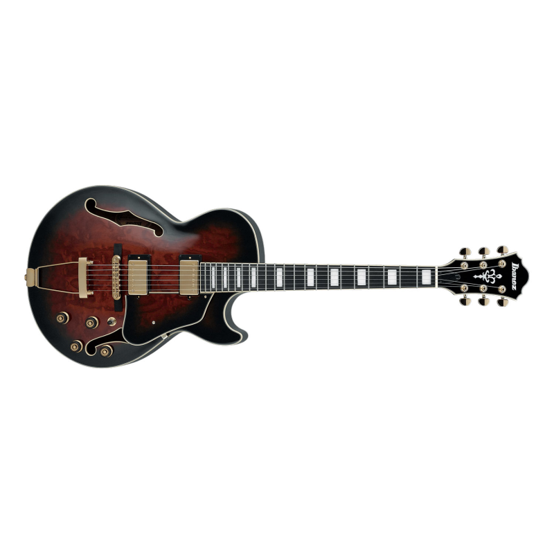 Ibanez AG95QA-DBS Artcore Expressionist