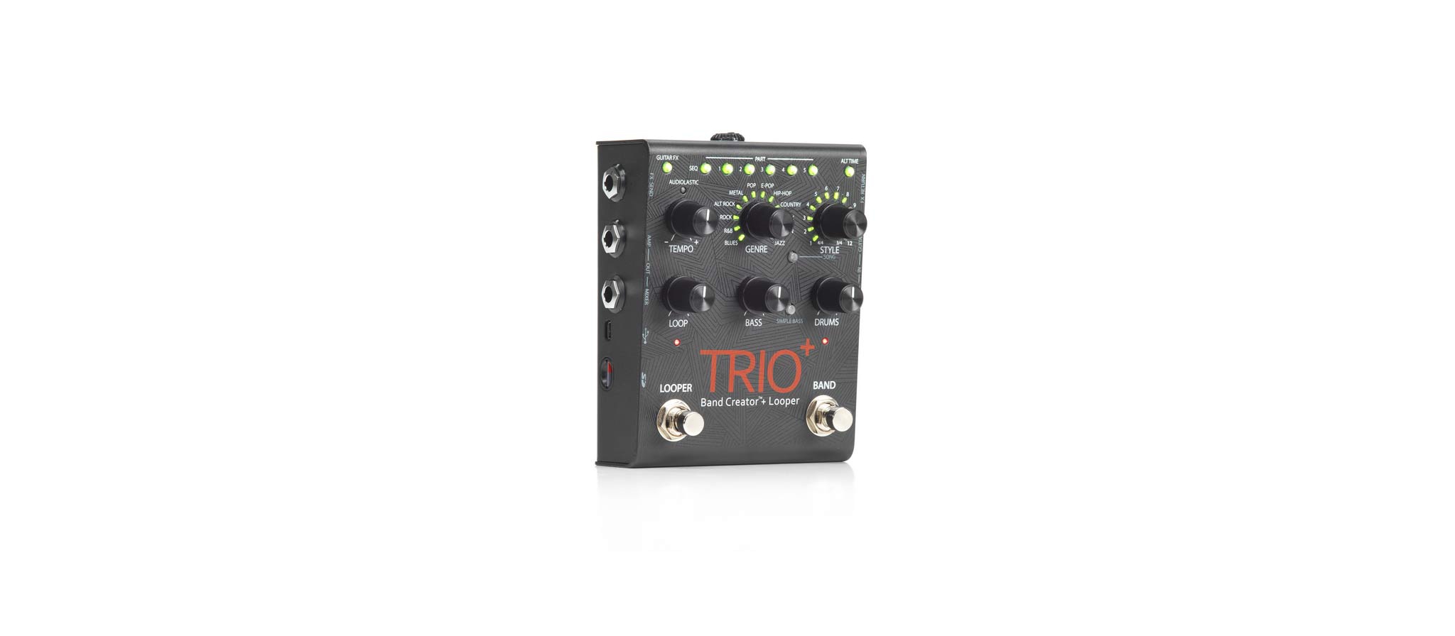 Digitech Trio+ Band creator effectpedaal|Dijkmanmuziek