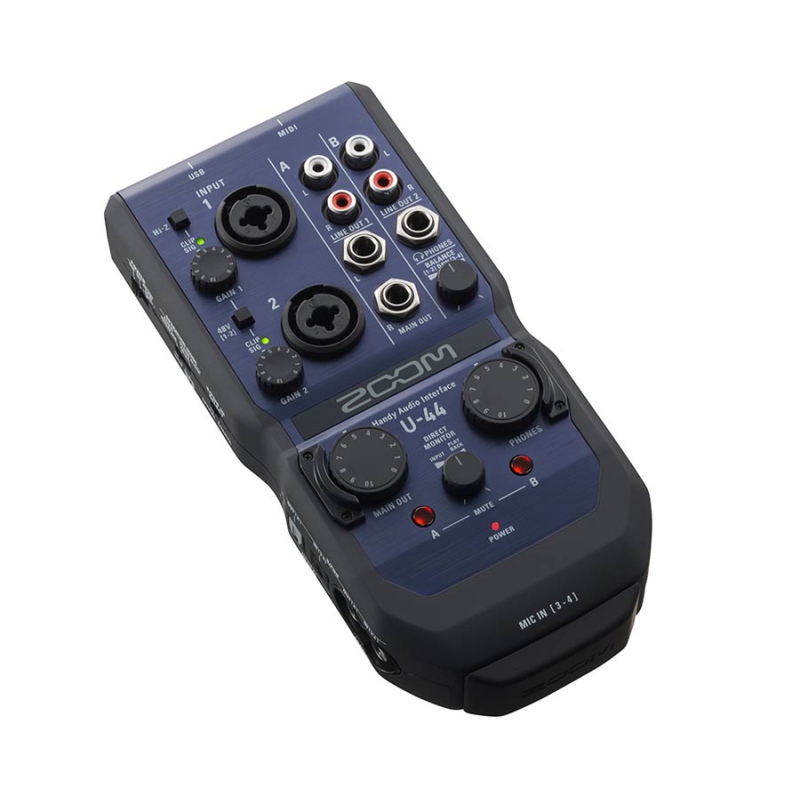 Zoom U44 mobiele audio interface