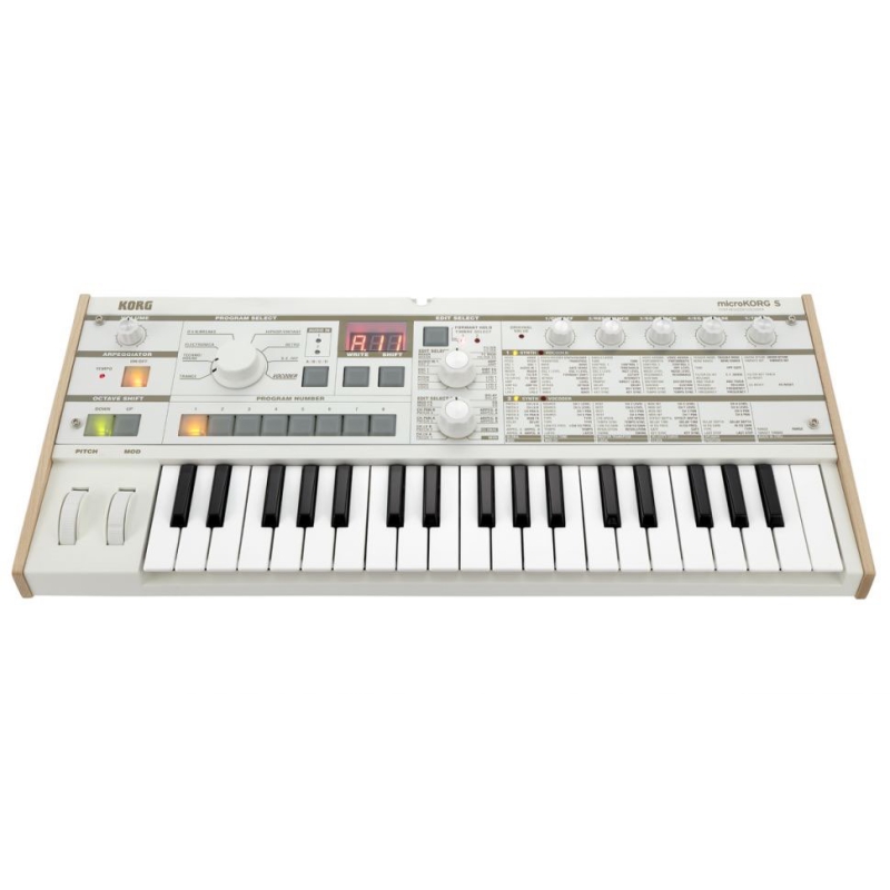 Korg MicroKorg S synthesizer en vocoder