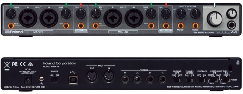 Roland Rubix 44 Audio Interface