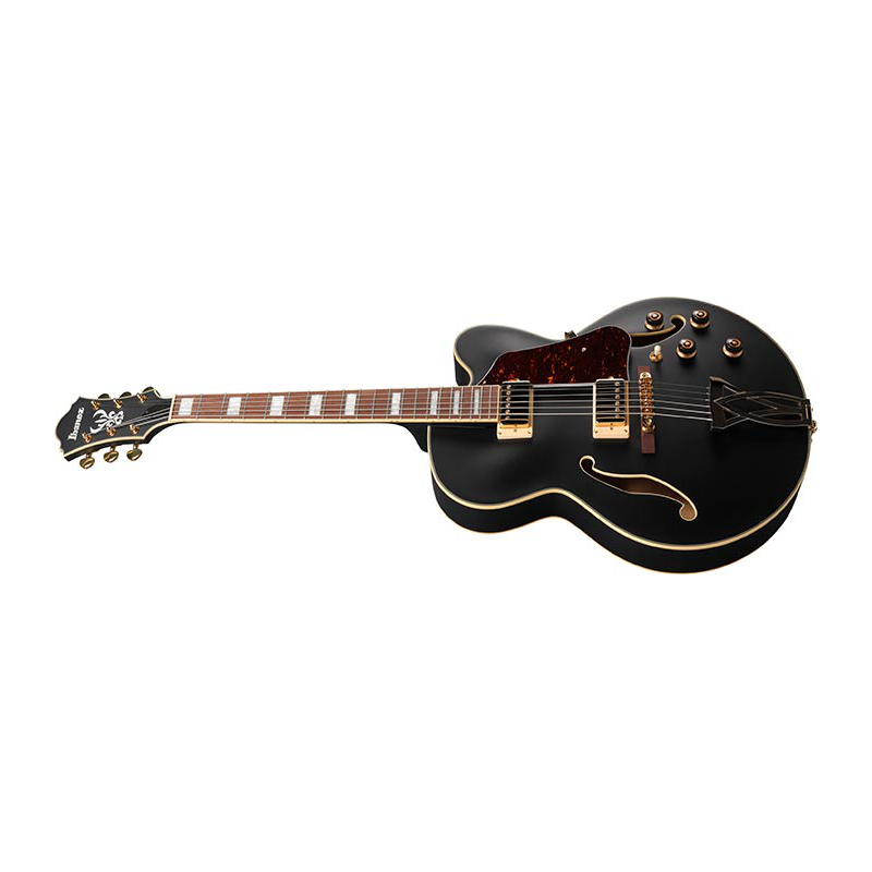 Ibanez AF75G BKF Black Flat