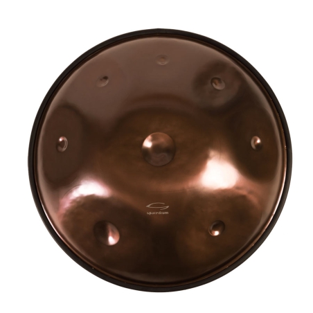 Zenko Spacedrum 10 Handpan Evolution Deep Sky met tas