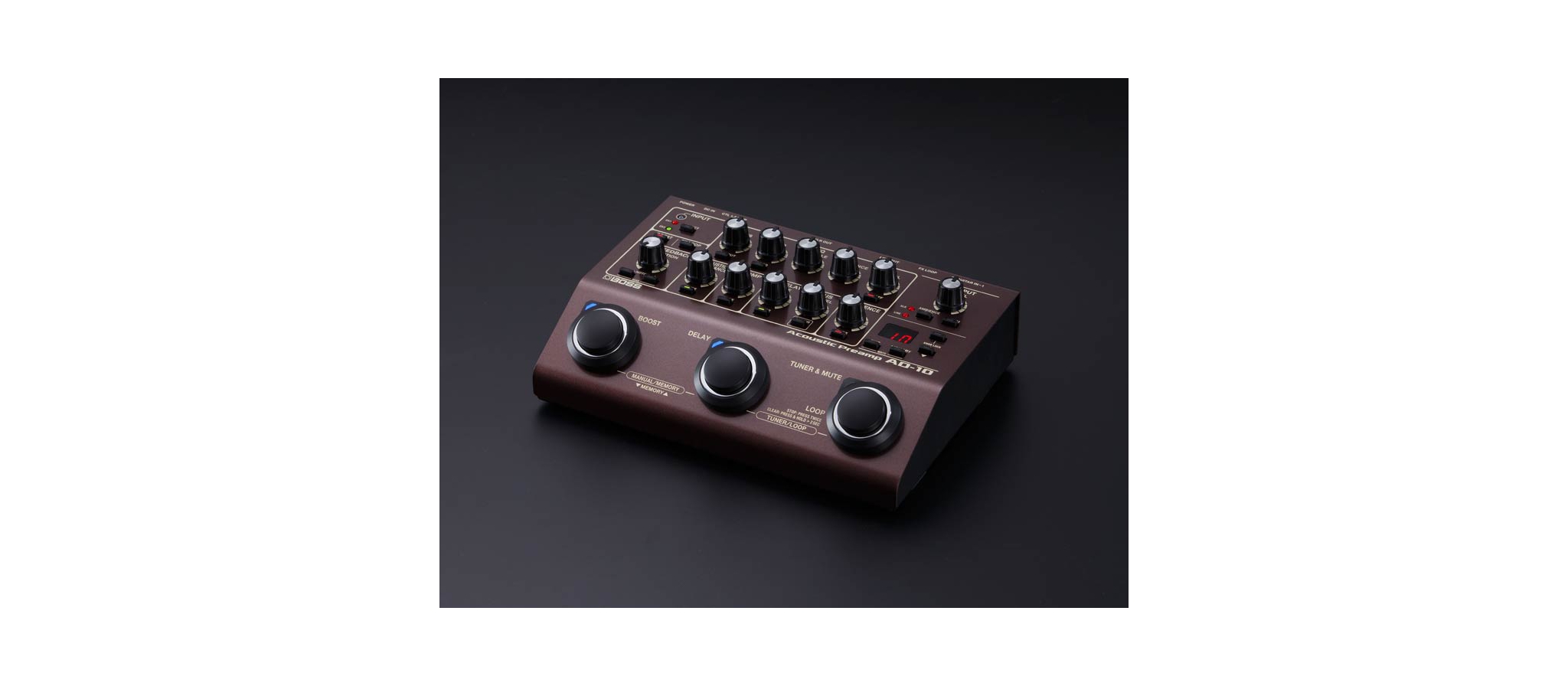 Boss AD-10 | Acoustic gitaar processor | Dijkman Muziek