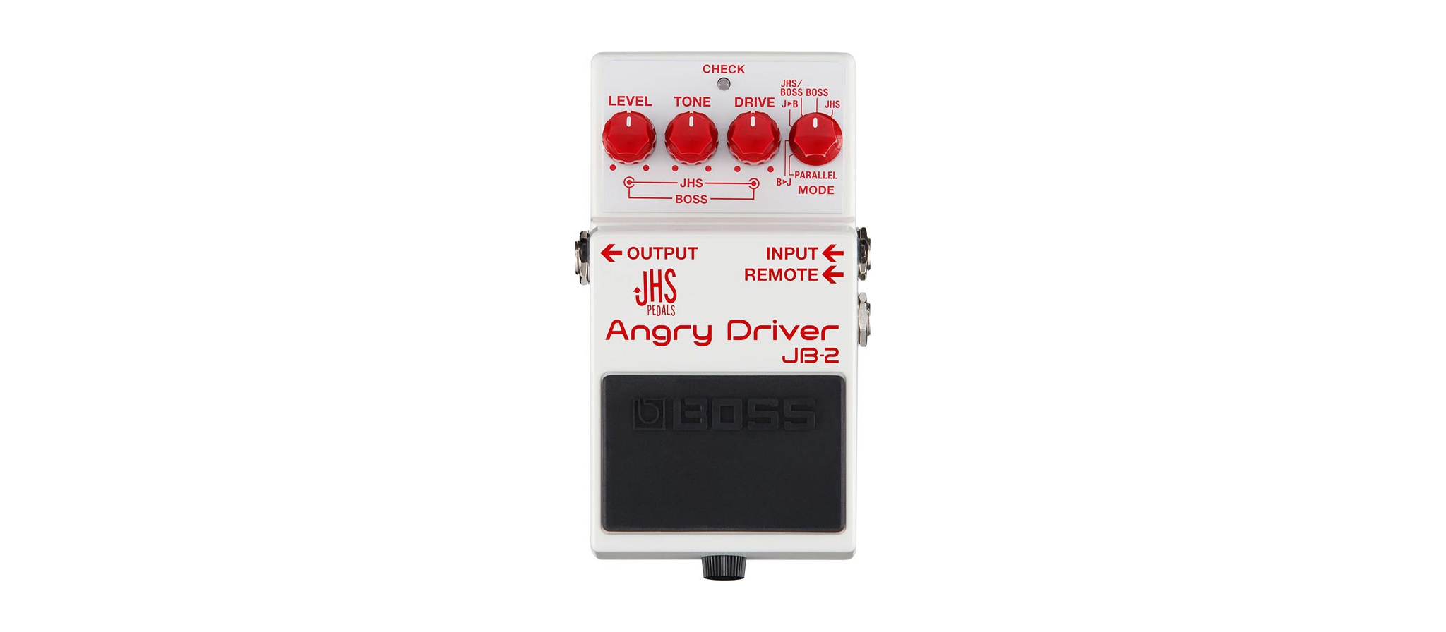 Boss JB-2 Angry Driver JHS pedals – Dirk Witte