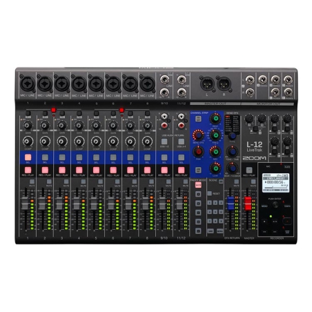 Zoom LiveTrak L-12 digitale mixer Recorder