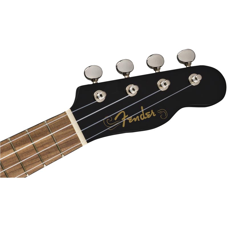 Fender Venice soprano Ukulele black