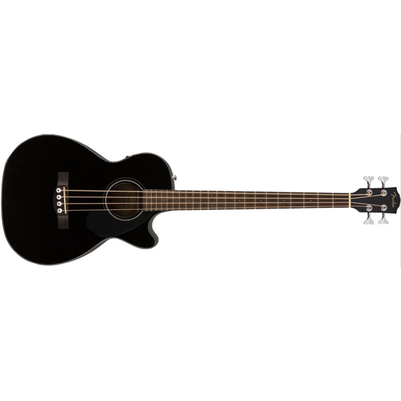 Fender CB60SCE Black basgitaar