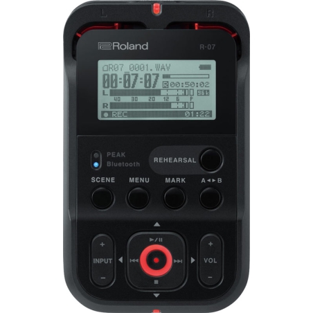 Roland R-07BK audio recorder