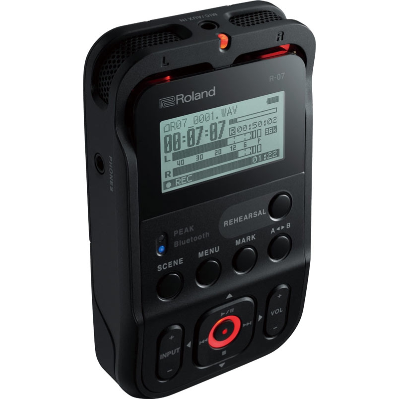 Roland R-07BK audio recorder