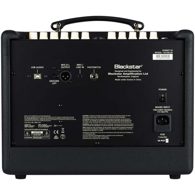 Blackstar Sonnet 60 Black