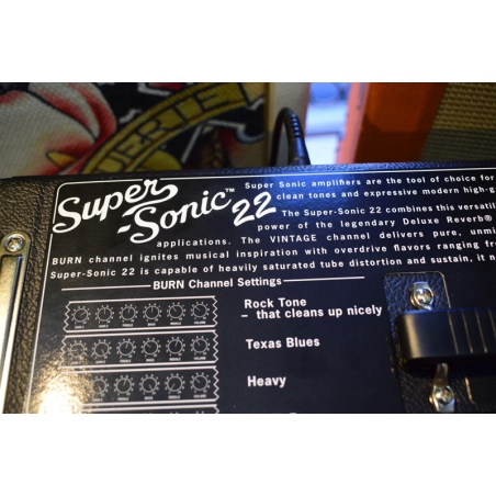 Fender Super-Sonic 22 Head Black