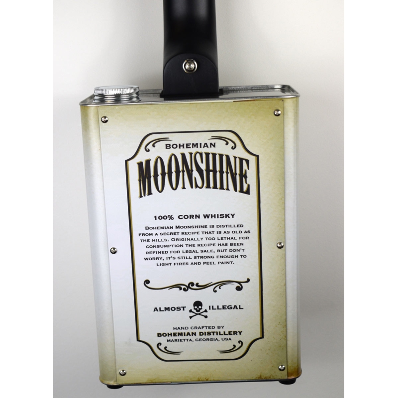 Bohemian Oil Can Guitar Moonshine Limited