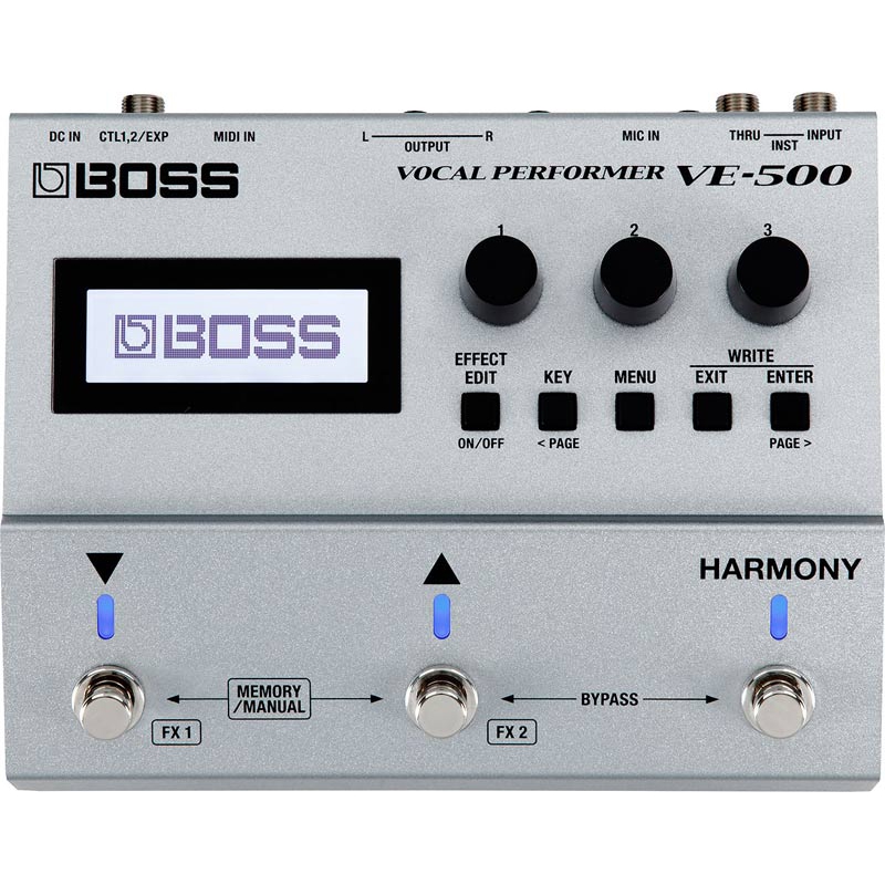 Boss VE-500 vocal performer