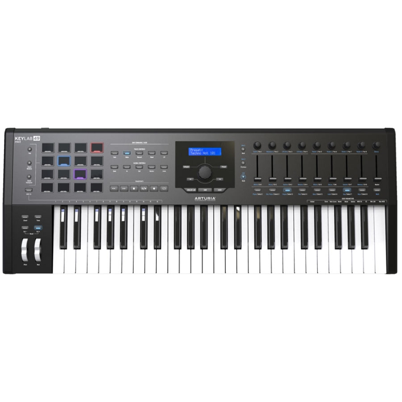 Arturia Keylab 49 MKII Midi Keyboard Black