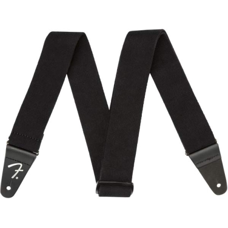 Fender Supersoft strap black 2"