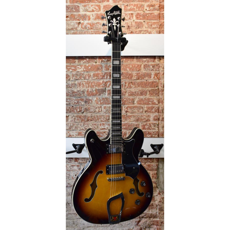 Hagstrom Viking hollow body tobacco sunburst