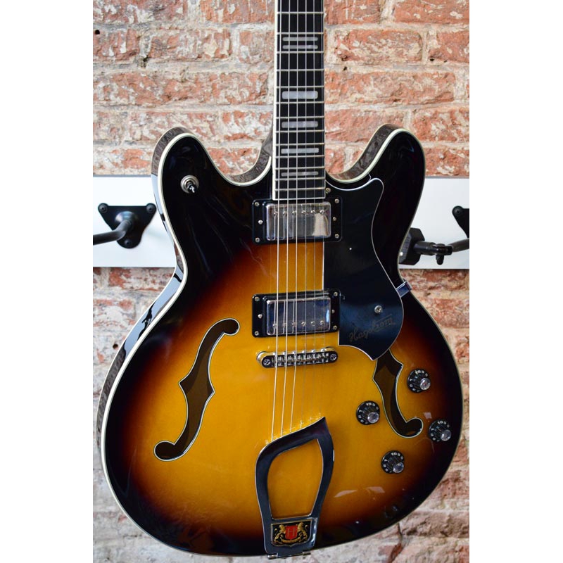 Hagstrom Viking hollow body tobacco sunburst