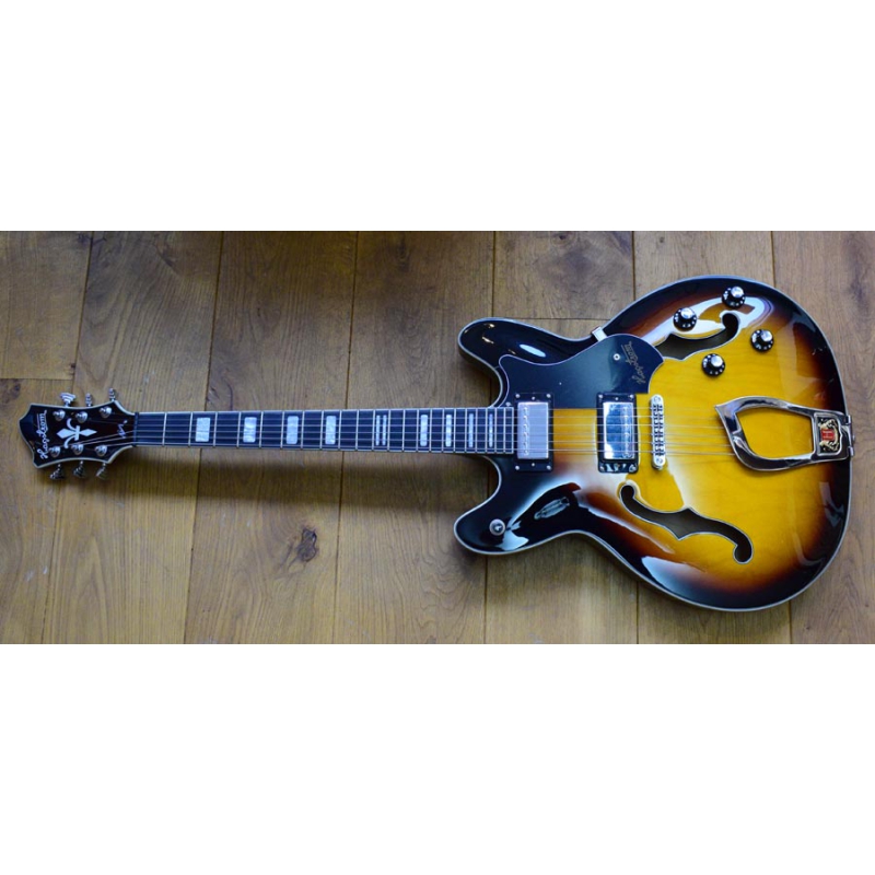 Hagstrom Viking hollow body tobacco sunburst