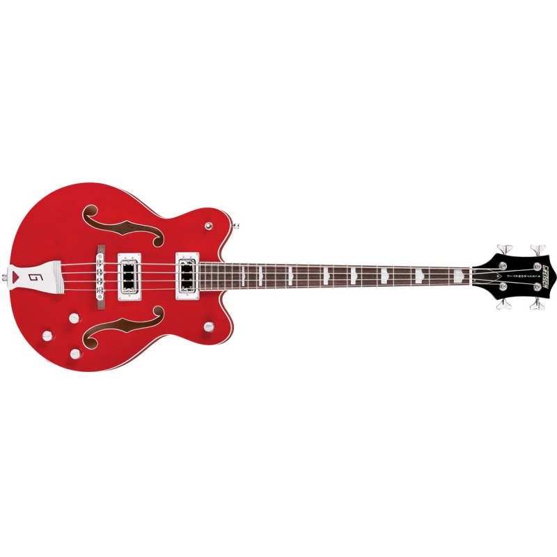 Gretsch G5442BDC Electromatic Hollow body Short scale Trans Red