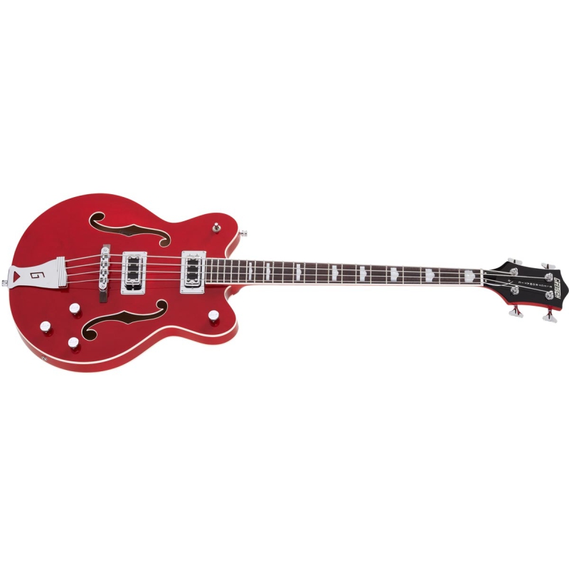 Gretsch G5442BDC Electromatic Hollow body Short scale Trans Red
