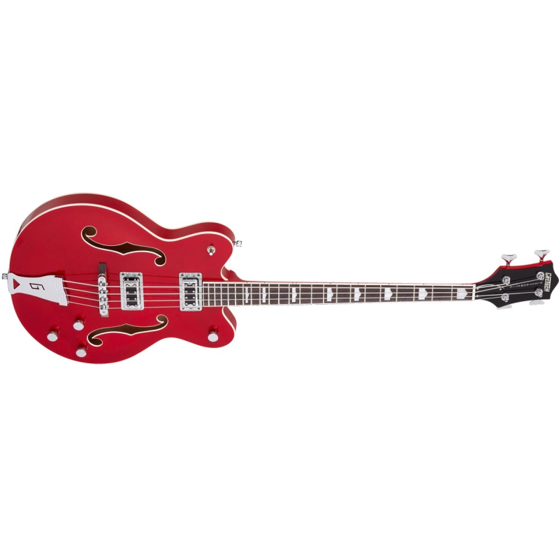 Gretsch G5442BDC Electromatic Hollow body Short scale Trans Red