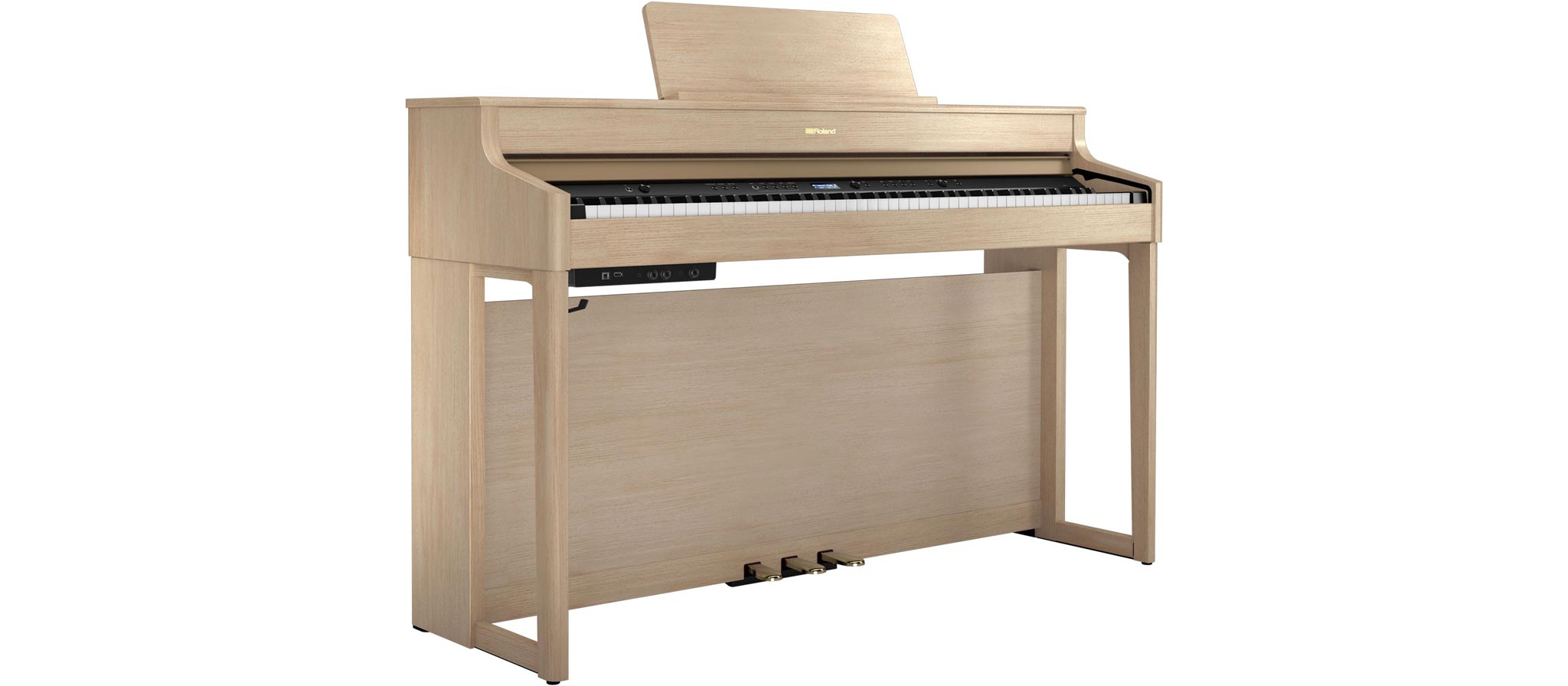 Roland HP702 Light Oak Digitale Home piano Dijkman Muziek