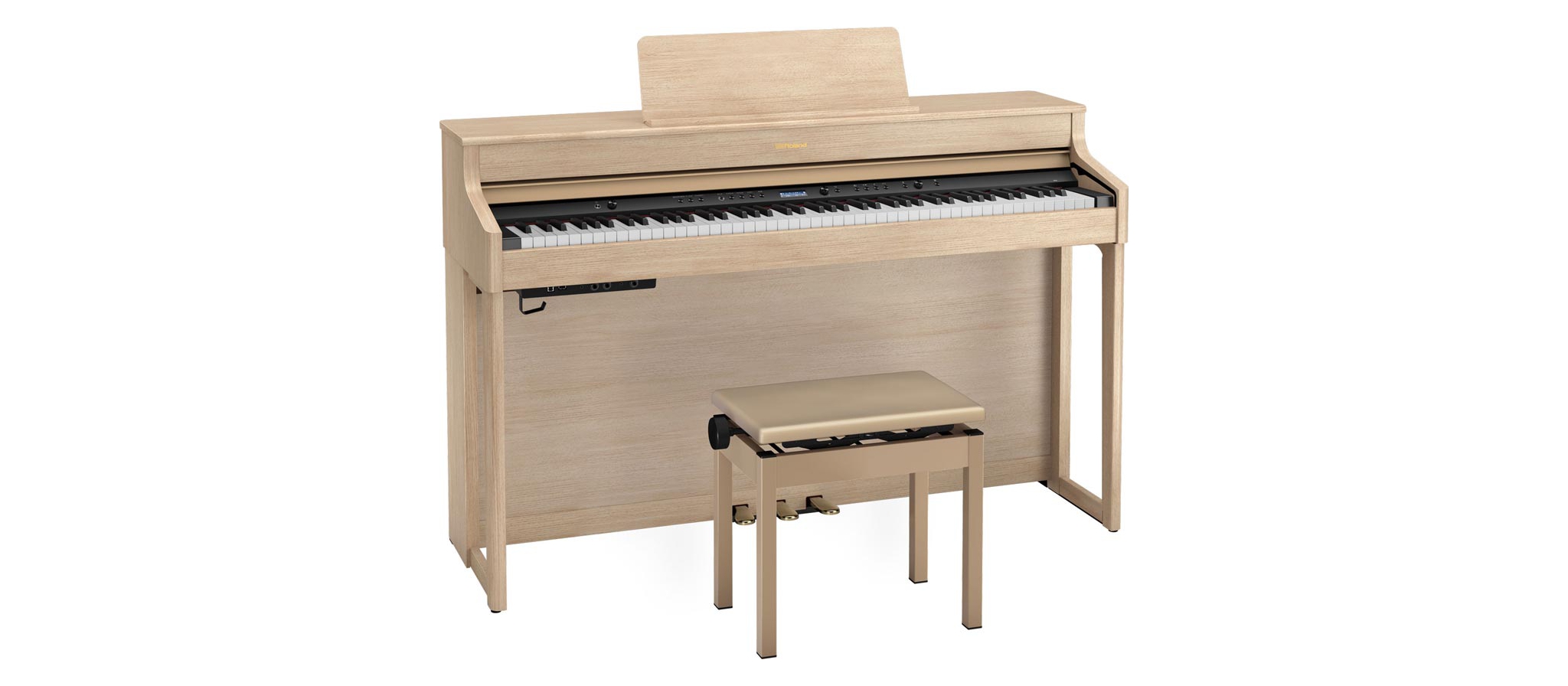 Roland HP702 Light Oak Digitale Home piano Dijkman Muziek