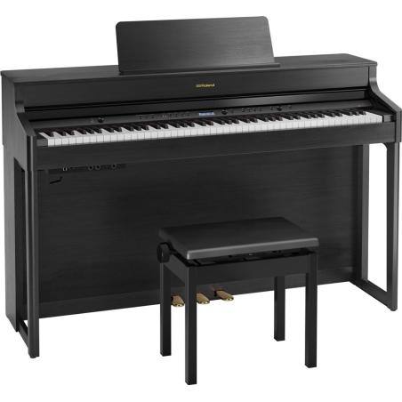 Roland HP702 CH Charcoal Black Digitale Home Piano