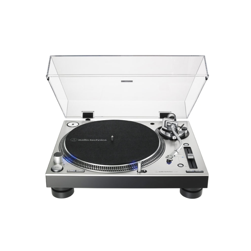 Audio Technica AT-LP140XP direct drive draaitafel zilver