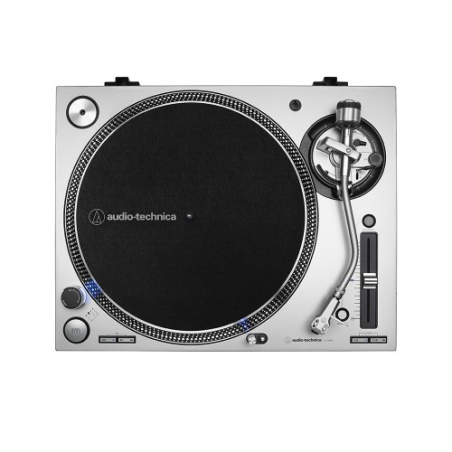 Audio Technica AT-LP140XP direct drive draaitafel zilver