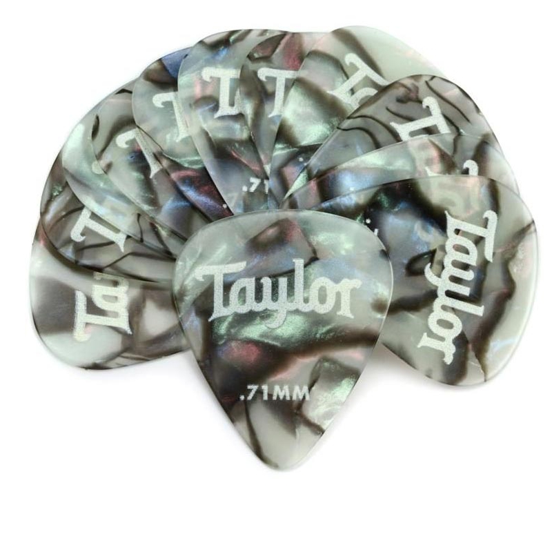 Taylor Celluloid 351 Guitar Picks 12-pack 0.71