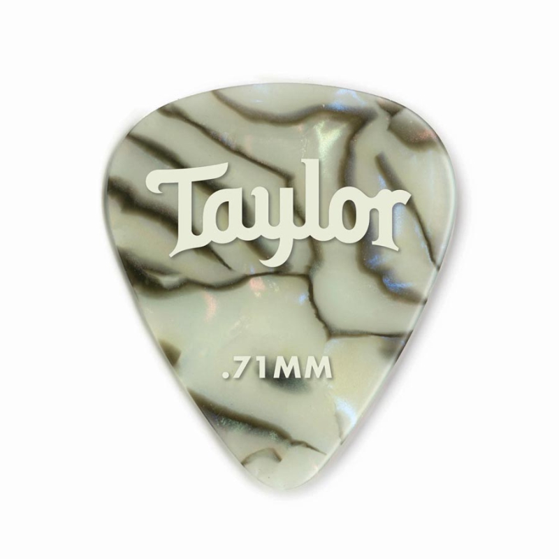 Taylor Celluloid 351 Guitar Picks 12-pack 0.71