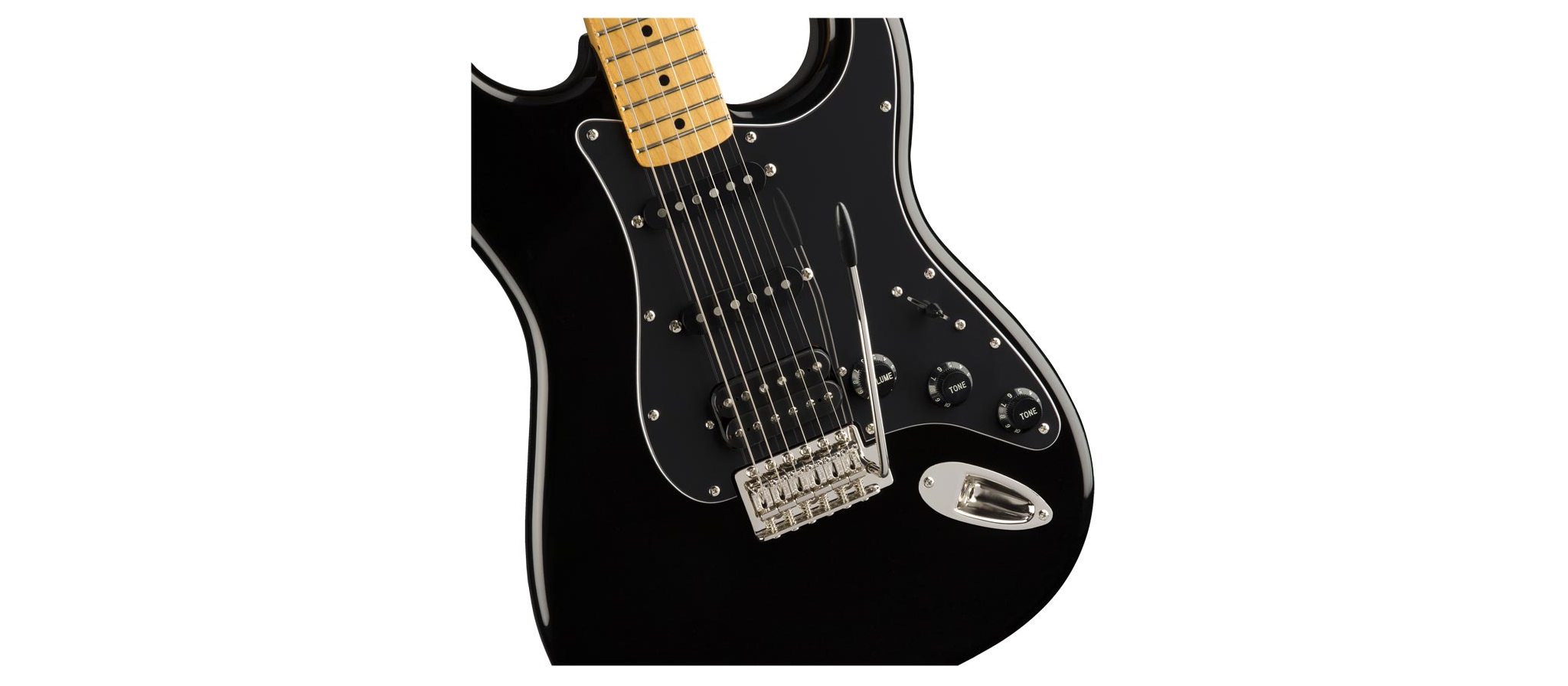 Squier Classic Vibe 70s Stratocaster HSS MN Black Dijkmanmuziek