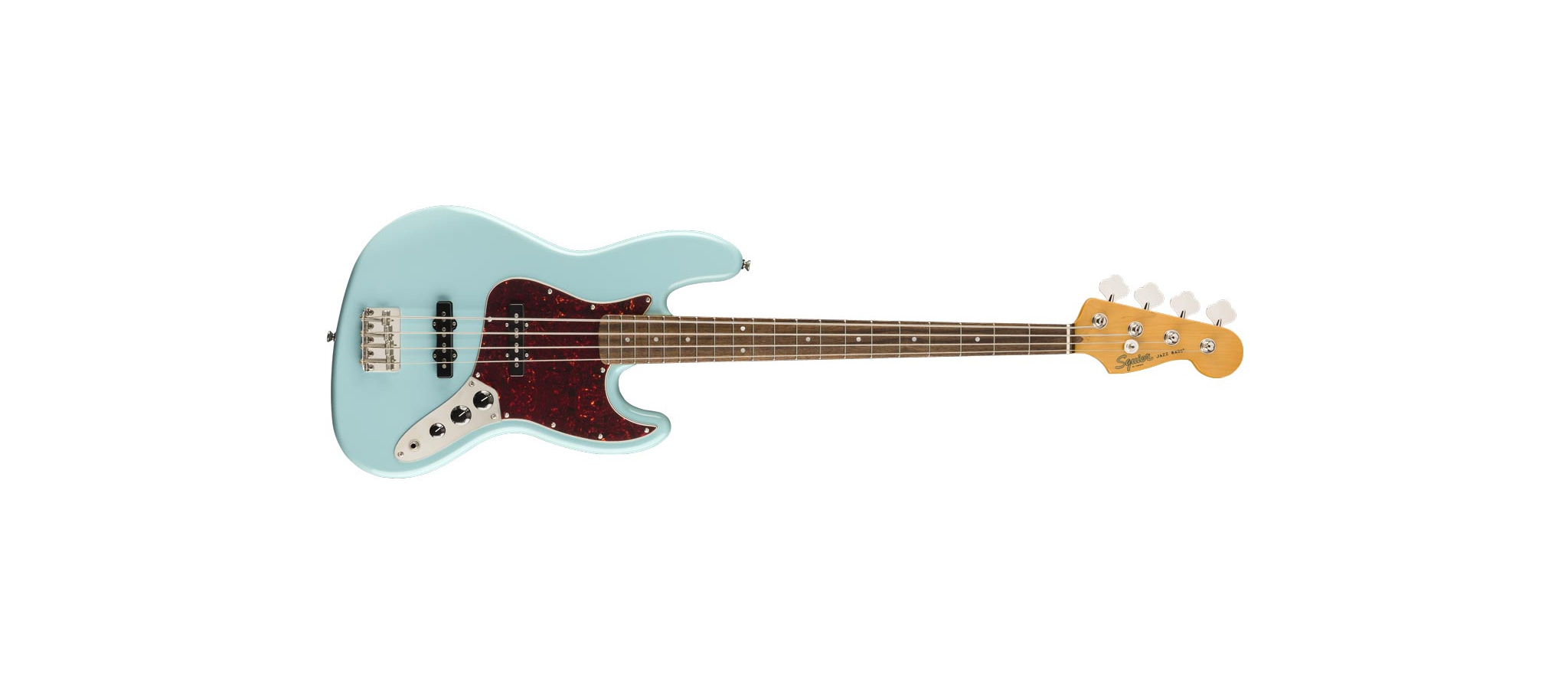 Squier Classic Vibe 60s Jazz Bass Daphne Blue|Dijkmanmuziek