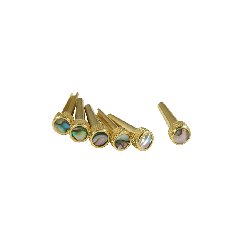 D'Andrea TONE PINS solid brass Abalone