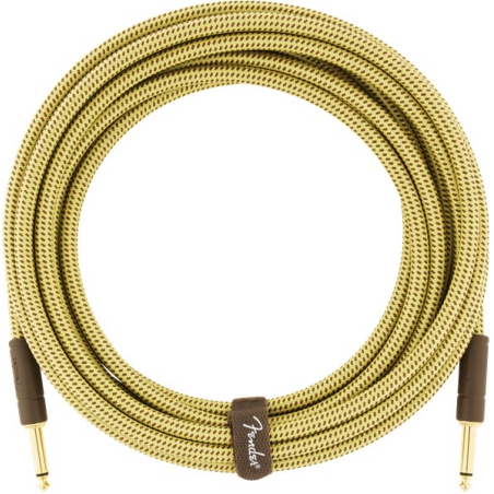 Fender Deluxe Series Instrument Cable 3 meter Tweed