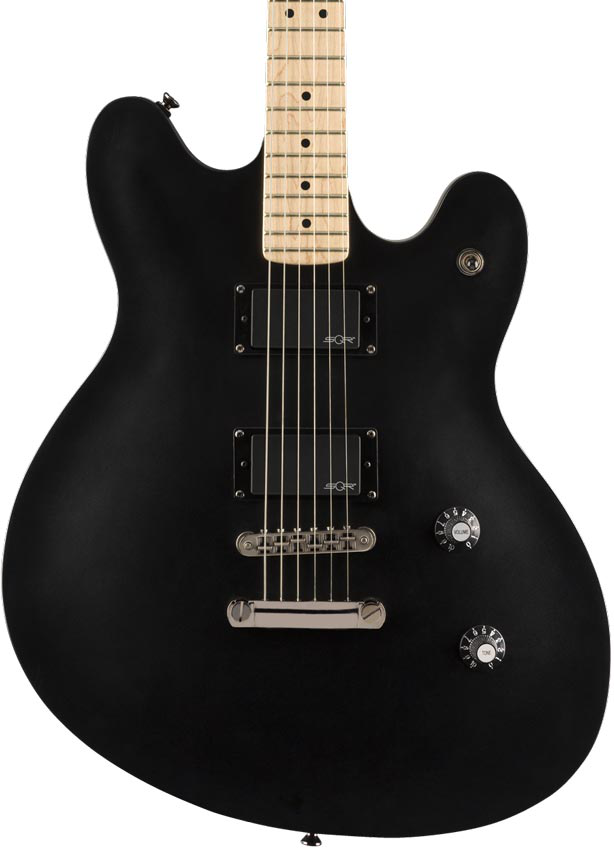 Squier Contemporary Active Starcaster Flat Black