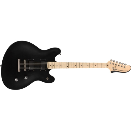 Squier Contemporary Active Starcaster Flat Black