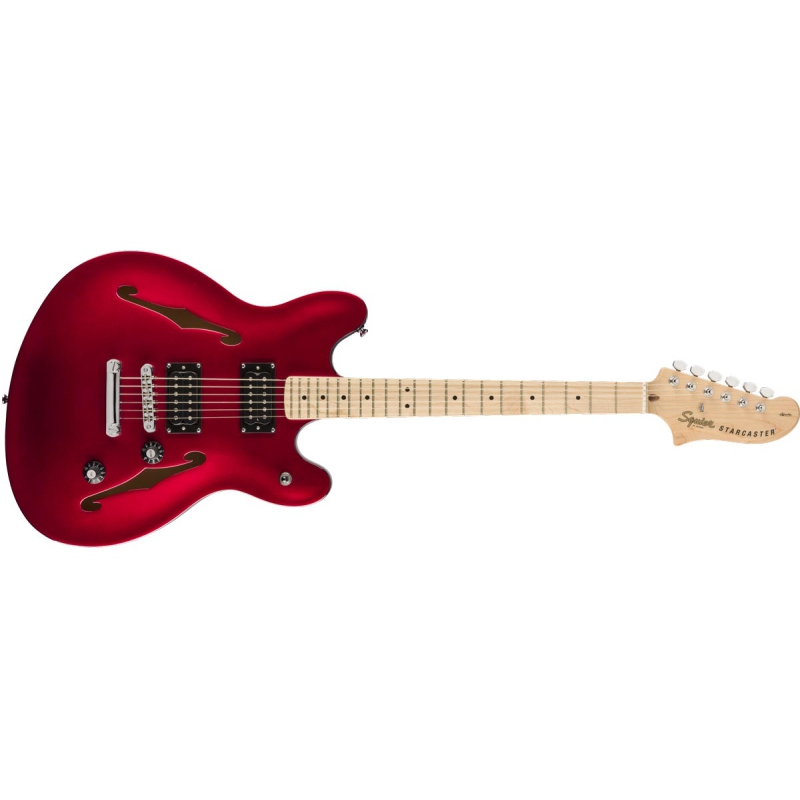 Squier Affinity Starcaster MN Candy Apple Red