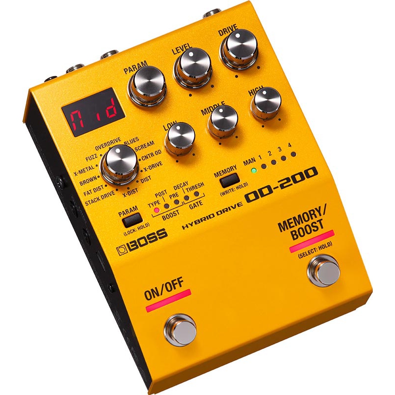 Boss OD-200 Hybrid Drive effectpedaal